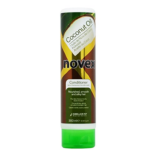 Embelleze Novex Hindistan Cevizi Yağı Kremi (10oz), Parlaklık katmak ve Tüm Saç Tiplerini Korumak için Besleyici E Vitamini