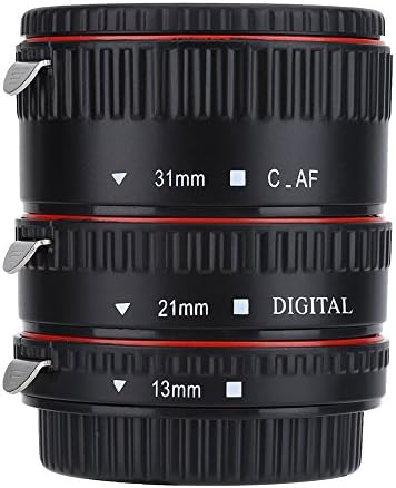 Makro Adaptör Lens, Otomatik Odaklama Makro Uzatma Lens Adaptörü Tüp Yüzükler Canon EOS EF Dağı için Set