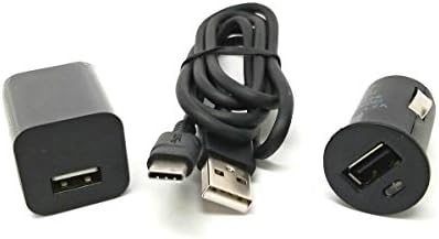 General Mobile GM5 Plus için İş İnce Seyahat Araç ve Duvar Şarj Kiti USB Tip-C Kablo içerir! (1.2A5. 5W)