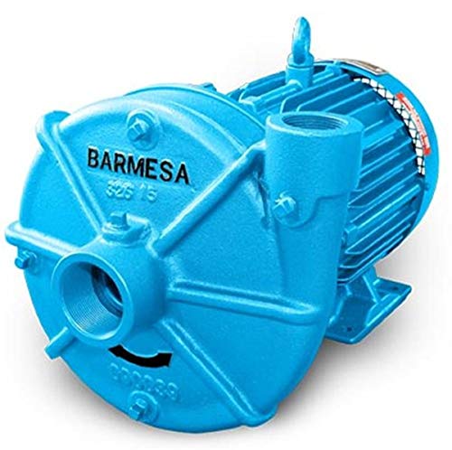 Barmesa Pompaları 62210004 Uç Emişli Santrifüjlü Yakın Bağlantılı Pompalar, IA Serisi, IA1 Model 1½ x 1 x 7, 7,5 hp, 3 Faz.