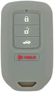 SEGADEN Silikon Kapak Koruyucu Kılıf Tutucu Cilt Ceket ile Uyumlu HONDA 3 + 1 Tutma Düğmesi 4 Düğmeler Akıllı Uzaktan Anahtar
