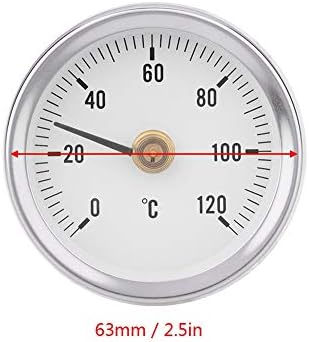 Su geçirmez Bahar Termometre, 63mm Sıcaklık Ölçer, Ev için