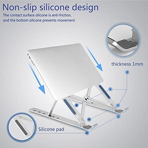 SPFCJL laptop standı için MacBook Pro Dizüstü Standı Katlanabilir Alüminyum Alaşım Tablet standı braketi Dizüstü Tutucu için