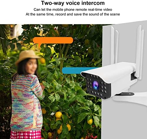 01 02 015 Güvenlik Açık Kamera, Otel için Ev için Akıllı PTZ Kamera 20‑LED Lamba WiFi(1)