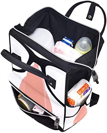 Sahte burun gözlük mizah değişen çanta Organizatör Nappy çantalar bebek bakımı için
