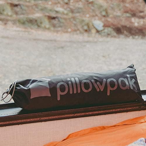 Pillowpak Seyahat Sırt Çantası - Hafif Makinede Yıkanabilir ve Doldurulabilir Büyük Kapasiteli Genişletilebilir Sırt Çantası,