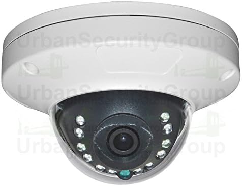 Kentsel Güvenlik Grubu 2MP 1080P HD Düşük Profilli Dome Kamera: 2.8 mm Geniş Açı HD Lens: Hava Koşullarına Dayanıklı Vandal