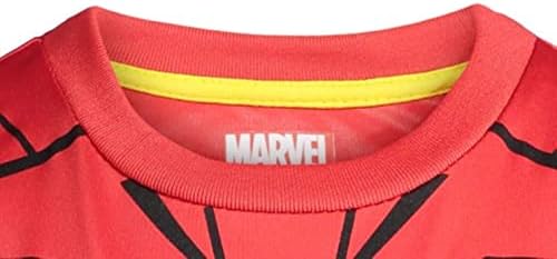Marvel Avengers Erkek Karakter Atletik T-Shirt ve Örgü şort takımı