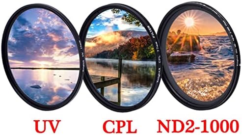 Kamera Lens Filtre KnightX UV CPL ND ND2-1000 Yıldız Close up Makro Değişken Lens Filtre 49mm 52mm 55mm 58mm 62mm 67mm 72mm