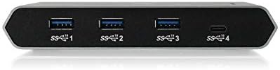 IOGEAR USB-C 2 Portlu Klavye Fare ve Güç Beslemeli Çevresel Anahtar (GUS4C2), 2x4