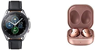 Samsung Galaxy Watch 3 (45mm, GPS, Bluetooth, Kilidi Açılmış LTE) Akıllı Saat-Samsung Galaxy Tomurcukları Canlı, T, Mystic