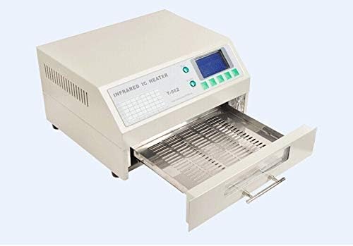 Lehim Occus T-962 T962 Reflow Fırın Kızılötesi IC ısıtıcı Lehim Makinesi 800 W 180x235mm T962 için BGA SMD SMT Rework C0167-