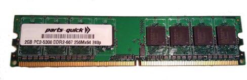 2 GB Bellek ıçin ASUS P5 Anakart P5Q-E WıFı-AP DDR2 PC2-5300 667 MHz DIMM Olmayan ECC RAM Yükseltme (parçaları-hızlı Marka)