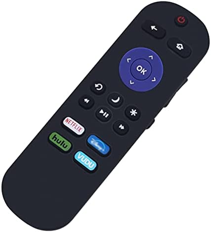 Yeni Değiştirin IR Uzaktan Kumanda ıçin fit ONN Roku TV 4 K UHD LCD Akıllı HDTV ıle Netflix Disney Artı Hulu VUDU App Düğme