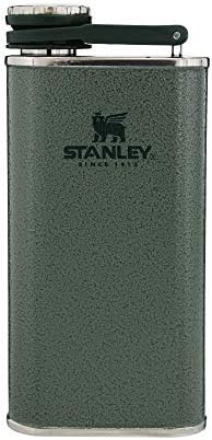 Stanley Classic Flask 8oz, Asla Kaybetmeyen Kapaklı, Kolay Doldurma ve Dökme için Geniş Ağızlı Paslanmaz Çelik Cep Şişesi,