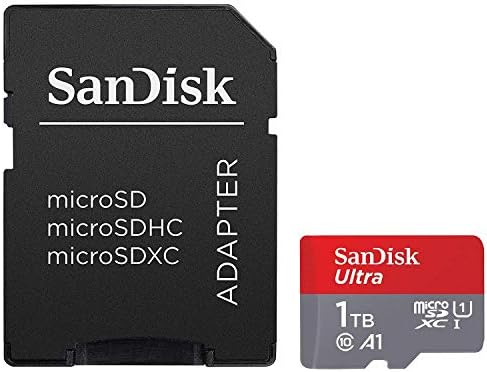 Alcatel OneTouch POP C5 için Ultra 1 TB microSDXC Çalışır Artı SanFlash ve SanDisk tarafından Doğrulanmış (A1/C10/U1/8 k /