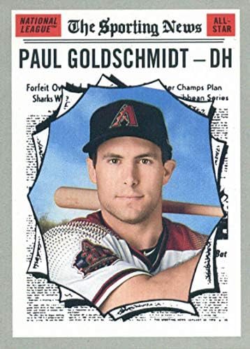 2019 Topps Miras 369 Paul Goldschmidt Arizona Diamondbacks Beyzbol Kartı