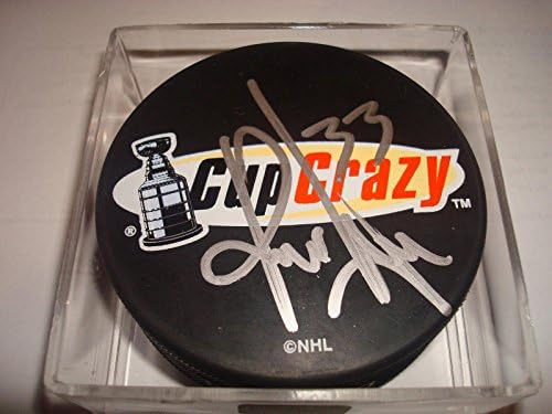 Kris Draper İmzalı Kupa Çılgın Hokey Diski İmzalı Go Red Wings a-İmzalı NHL Pucks