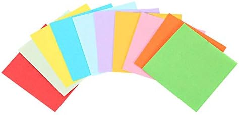 Renkli ve Dayanıklı Kare Katlanır Kağıt Renkli Kağıt Origami Kağıt, 5x5 cm Origami Kiti, Origami, Çocuklar için