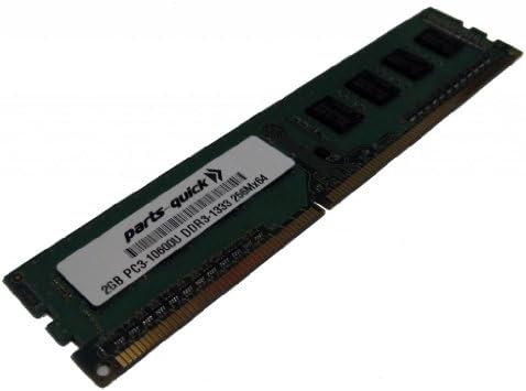 2 GB Bellek Yükseltme ASRock Anakart H61iCafe DDR3 PC3-10600 1333 MHz DIMM ECC Olmayan Masaüstü RAM (PARÇALARI-hızlı Marka)