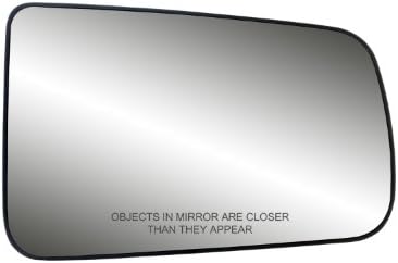 Yolcu Tarafı Isıtmasız Ayna Camı w/ destek plakası, Ford Focus, 5 x 7 9/16 x 8 1/4 (Kör Nokta olmadan)