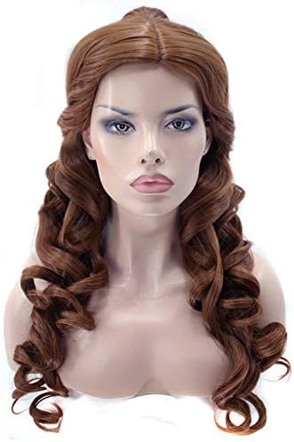 Saç ekleme uzun vücut dalga klip at kuyruğu kahverengi prenses sentetik Cosplay peruk Cadılar Bayramı partisi saç parçaları