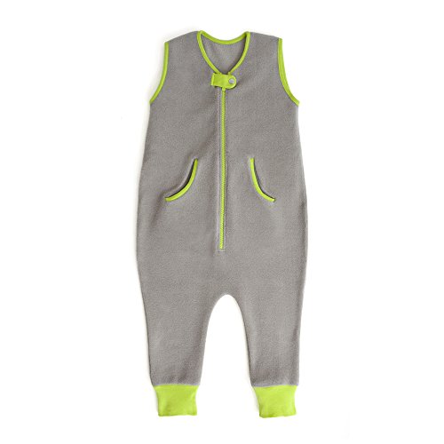 ayaklı bebek deedee Uyku Polar Kicker Çuval, Giyilebilir Battaniye, 18months-2T, Haki