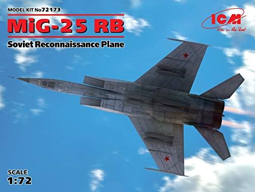 ICM 1/72 Ölçekli MıG-25 RB, Sovyet Keşif Uçağı-Sovyet Uçak Plastik Model Oluşturma Kiti 72173