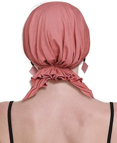 osvyo Bambu Önceden Bağlı Kemo Başörtüsü Kadınlar için-Kanser Şapkalar Atkılar Kapaklar Türban Saç Dökülmesi için Mühürlü Ambalaj