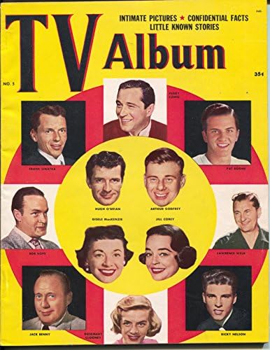 TV Albümü 5 1958-Jack Benny-Bob Hope-Dean Jones-James Arness-FN