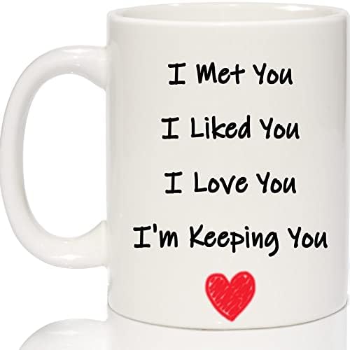 Sevgililer Günü Seni Seviyorum Kız Arkadaşı için Hediyeler Kahve Kupa, Kocasından Karısı için en iyi Anneler Günü Hediyeleri