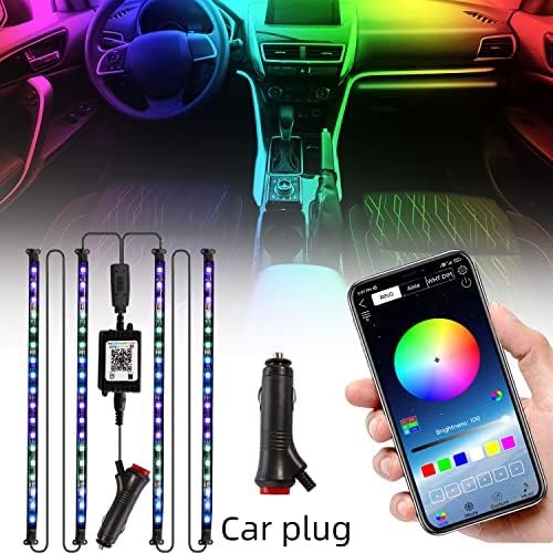 RGB ile iç araba ışıkları, Müzik Senkronizasyon Modu ile araba ışıkları, DIY Modu ve Çoklu Sahne Seçenekleri, Arabalar, Kamyonlar,