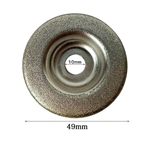 Karbon Çeliğinden Yapılmış Açılı Taşlama Makineleri için Homyl Ø 49 Mm Elmas Taşlama Diski, OD 10mm