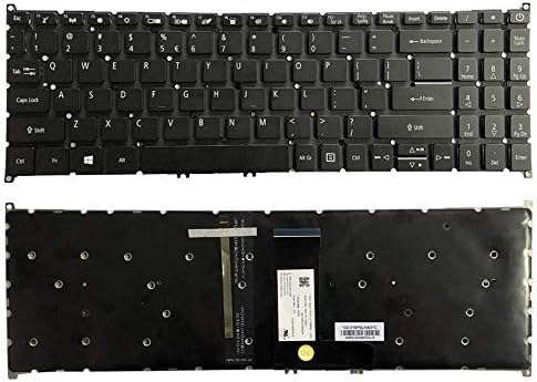 Yeni ABD Siyah İngilizce Arkadan Aydınlatmalı Laptop Klavye (palmrest Olmadan) Acer Aspire 5 için A515-54 A515-54-36HG A515-54-513C