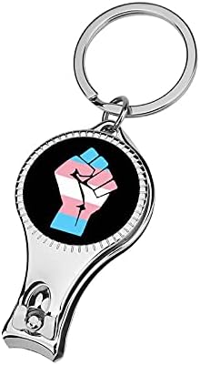Yumruk Transseksüel Bayrak tırnak makası Keskin Sağlam Tırnak Kesici tırnak törpüsü Tirbuşon Tasarlanmış