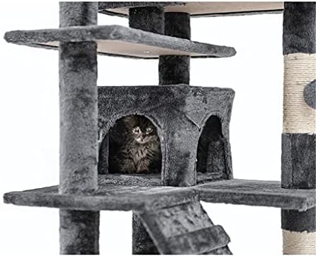 ZYXRGS Kediler Ağacı Kulesi Kınamak Oyun Alanı Kafes Yavru Çok Seviyeli Aktivite Merkezi Oyun Evi Tırmalama sütunu Mobilya