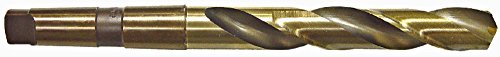 Michigan Matkap 210C Serisi Ağır Süper Kobalt Çelik Matkap Ucu, 5 Mors Konik Şaft, Spiral Flüt, 135 Derece Çentikli Nokta,