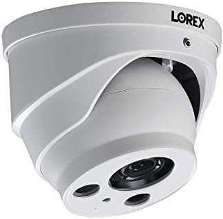 Lorex LNE8964AB 4K Ultra HD Çözünürlük 8MP Motorlu Değişken Odaklı Dış Mekan IP Ses 4X Optik Zoom Kamera 250 Feet IR Gece Görüşü