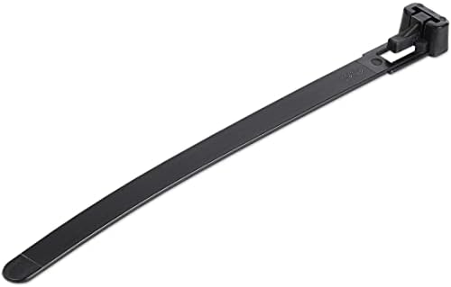 StarTech.com 5(12cm) Yeniden Kullanılabilir Kablo Bağları - 1/4(7mm) Genişliğinde, 1-1/8 (30mm) Paket Çapı. 50lb (22kg) Çekme