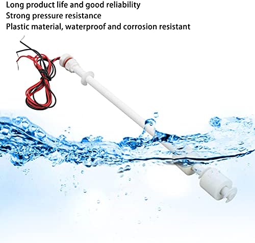 Sıvı Seviye Alarmı, 0-110V 0.5 A Su Seviyelerini Tespit Etmek için Yüksek Hassasiyetli PP Şamandıra Anahtarı Plastik