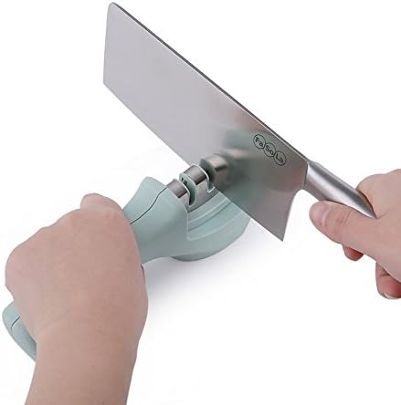 Mutfak Bıçağı Kalemtıraş-3 Aşamalı Bıçak Bileme Aracı, Bıçakların Onarılmasına, Onarılmasına ve Parlatılmasına Yardımcı Olur