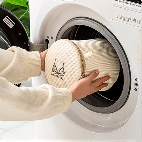 Çamaşır için 4 Paket Sütyen Yıkama Torbası, Çamaşır Makinesi için 7 x 7 inç Örgü Çamaşır Torbası, İç Çamaşırı İç Çamaşırı için
