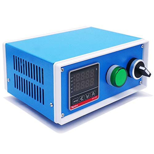 Twıdec / Ekran PID Sıcaklık Kontrolörleri Termostat Kutusu 1000 W 10A 110 V Sıcaklık Sıcaklık Kontrol Kutusu ile Katı Hal Röle