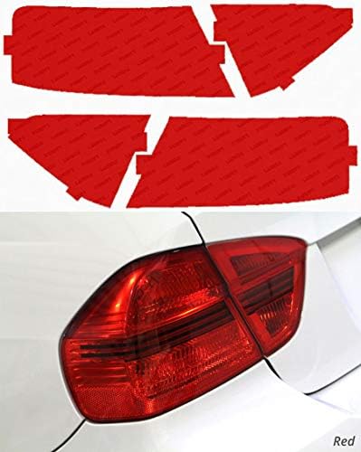 Audi S5 Cabrio için Lamin-x Özel Fit Kırmızı Kuyruk ışık Kapakları (10-12)