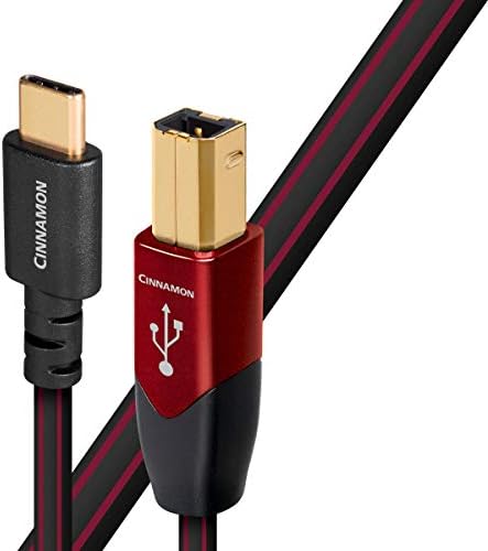 AudioQuest Tarçın USB B'den C'ye Kablo-2,46 ft. (0,75 m)