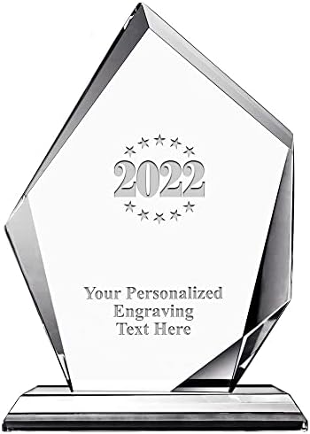 Kişiselleştirilmiş 6 2022 Ödülü, Özel Kazınmış 2022 Apex Kristal Trophy, 2022 Sunum Trophy ile Ücretsiz Gravür Başbakan
