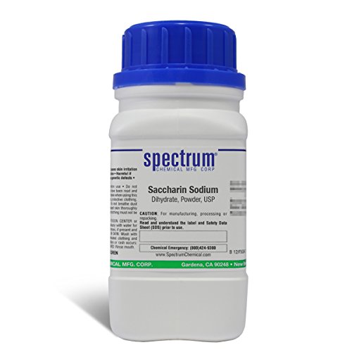 Spektrum SO200-100GM (SPFDB) Sakarin Sodyum, Dihidrat, Toz, USP, C7H4NNaO3S. 2H2O