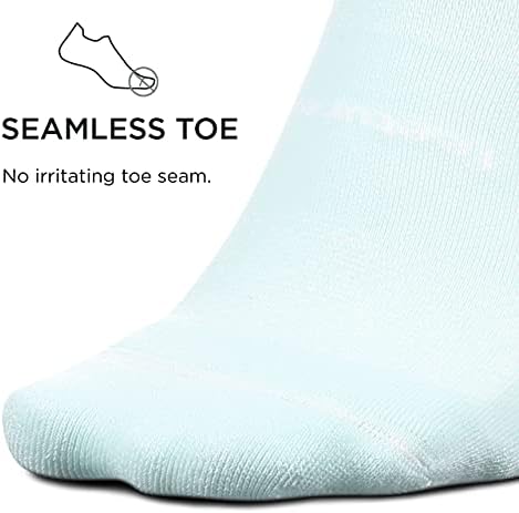 Feetures Yüksek Performanslı Yastık No Show Tab Katı - Koşu Çorap Erkekler & Kadınlar için, Atletik Ayak Bileği Çorap, Nem
