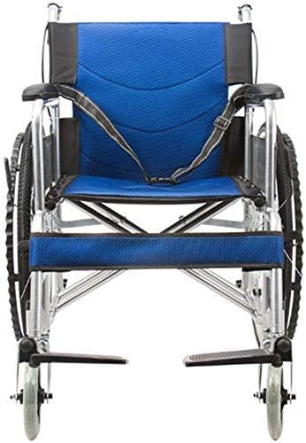 Xinmier Katlanır Tekerlekli Sandalyeler Hafif Katlanır Tekerlekli Sandalye Sürüş Tıbbi, Tekerlekli Sandalye Taşınabilir Eski