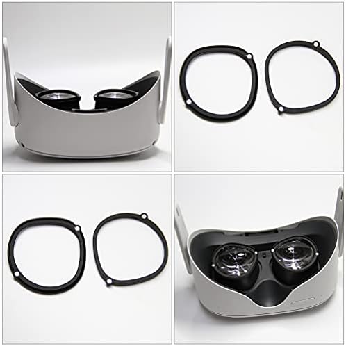 2 Adet VR Gözlük Anti - Mavi Lens Çerçeve Quest için Uyumlu / Yarıklar/Quest 2-Lens Koruma